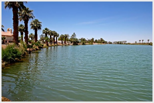 Our resort sits directly on the shore of beautiful Sunbeam Lake.