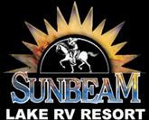 Sunbeam Lake RV Resort logo.